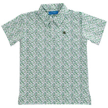 Load image into Gallery viewer, Golf Course Print - Performance Polo 5 & 7 Only