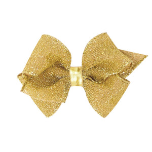Glimmer Sparkle  Hair Bow - Extra Small