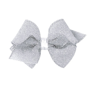 Glimmer Sparkle  Hair Bow - Extra Small