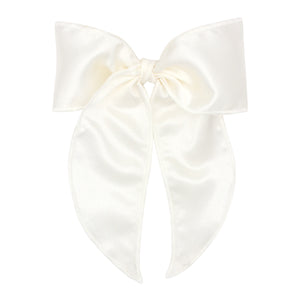 King Satin Bow W/ twisted Wrap and Whimsy Tails