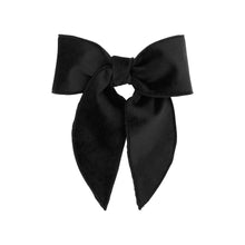 Load image into Gallery viewer, Medium Velvet Fabric Bow w/ Twisted Wrap & Whimsy Tails