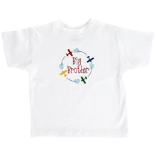 Load image into Gallery viewer, Big Brother Shirt - Embroidered with Planes

