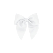 Load image into Gallery viewer, Small Grosgrain Bowtie with Flat Wrap & Whimsey Tails