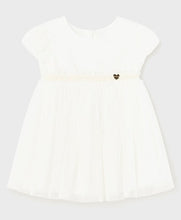 Load image into Gallery viewer, White Tulle & Chiffon Dress - 18M & 24M only