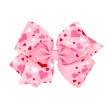 Load image into Gallery viewer, Valentine's Print Assorted Bows - Med.