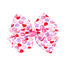 Load image into Gallery viewer, Valentine's Print Assorted Bows - King