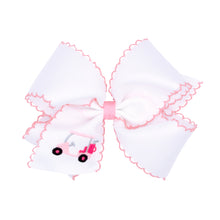 Load image into Gallery viewer, Country Club Embroidered Moonstitch King Bow