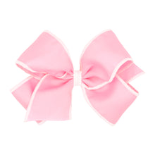 Load image into Gallery viewer, Serged Edge Grosgrain Hairbow - King