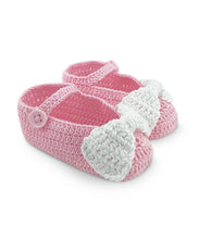 Load image into Gallery viewer, Bow Mary Jane Crochet Bootie