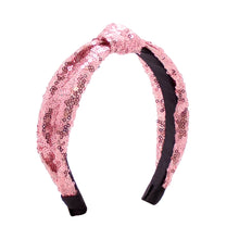 Load image into Gallery viewer, Sequin Headband with Knot - Assorted