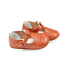 Load image into Gallery viewer, Gemma T-Strap Mary Jane (Baby) - Cognac