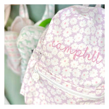 Load image into Gallery viewer, Lavender Daisies Small Backpack