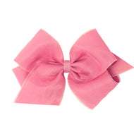 King Organza Overlay Bow in Rose