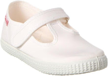 Load image into Gallery viewer, Cienta White Velcro T-Strap Shoe
