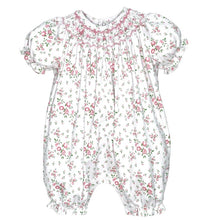 Load image into Gallery viewer, Floral Print Smocked French Bubble