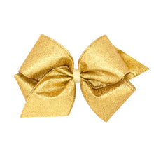 Load image into Gallery viewer, King Glitter Overlay Hair Bow - Assorted Colors
