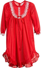 Load image into Gallery viewer, Laura Dare Red Traditional Red Nightgown