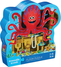 Load image into Gallery viewer, Octopus Treasure Puzzle - 36 pieces