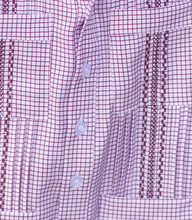 Load image into Gallery viewer, Maroon Gameday Guayabera Shirt