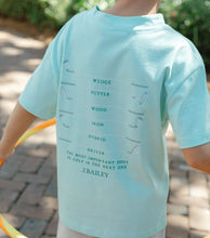 Load image into Gallery viewer, Golf Clubs on Seaglass - S/S Logo Tee - size 8 only