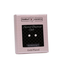 Load image into Gallery viewer, Sterling Silver Pearl Earrings