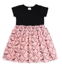 Load image into Gallery viewer, Pink & Black Halloween Tutu Dress