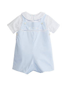 Train Shortall in Blue by Feltman Brothers