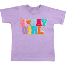 Load image into Gallery viewer, Birthday Girl Patch S/S T-Shirt - Lavender