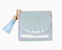 Load image into Gallery viewer, Iridescent Seashell  Coin Purse & Wallet