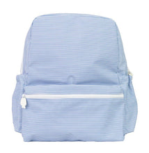 Load image into Gallery viewer, Navy Mini Stripe Small Backpack