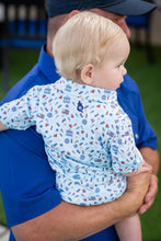 Load image into Gallery viewer, Stars & Stripes - Polo Romper