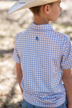 Load image into Gallery viewer, Brazos Plaid - S/S Polo Shirt