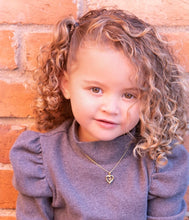 Load image into Gallery viewer, Heart Cross Gold Necklace