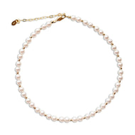 Brynn Gold Pearl Baby Necklace