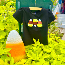 Load image into Gallery viewer, Sparkly - Candy Corn Applique T-shirt
