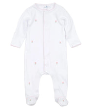 Load image into Gallery viewer, Juliette's Classic Pink Scattered Footie