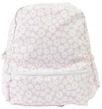 Load image into Gallery viewer, Lavender Daisies Large Backpack