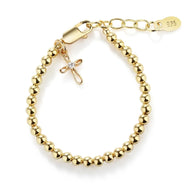 Lenox Gold Cross Bracelet