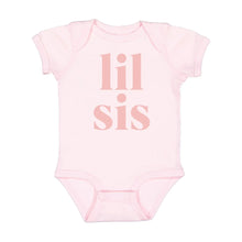 Load image into Gallery viewer, Pink "Lil Sis" Bodysuit