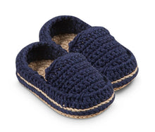 Load image into Gallery viewer, Baby Boy Loafer Knit Booties