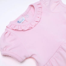 Load image into Gallery viewer, Solid Pink Ruffle Bubble