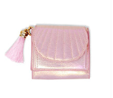 Load image into Gallery viewer, Iridescent Seashell Coin Purse & Wallet