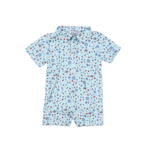 Load image into Gallery viewer, Stars & Stripes - Polo Romper
