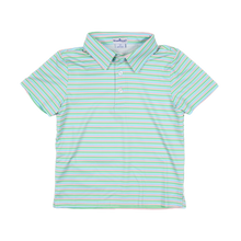 Load image into Gallery viewer, Sherbet Stripe S/S Polo