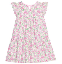 Load image into Gallery viewer, Pink Bloomsbury Blossoms Positano Dress