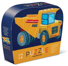 Load image into Gallery viewer, Construction Zone Puzzle 12 pc