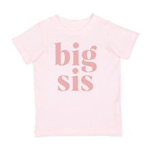 Load image into Gallery viewer, "Big Sis" Printed Pink T-Shirt