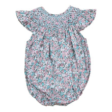 Load image into Gallery viewer, Pamela Floral Smocked Bubble - Last One Size 24 months