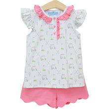 Load image into Gallery viewer, Caddy Club Scalloped Short Set