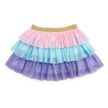 Load image into Gallery viewer, Dream Petal Tutu - Pink, Aqua, Lavender & Gold
